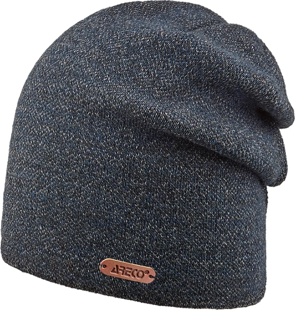 Areco Beanie Marine | Berretto Invernale con Microfleece - Caldo e Morbido
