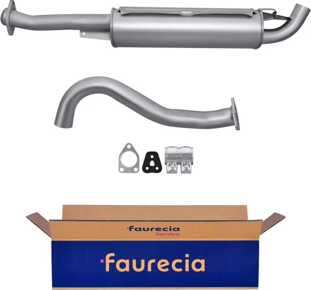 Remplacer silencieux arrière Mitsubishi Pajero avec Faurecia IAM