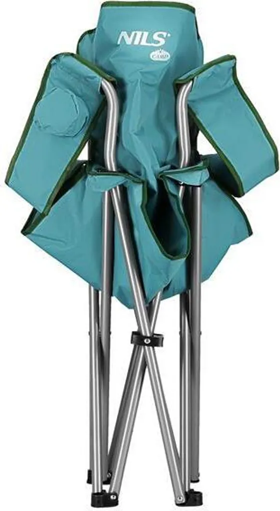 Chaise pliante NILS Camp NC3079 vert - Fauteuil de camping résistant - 5