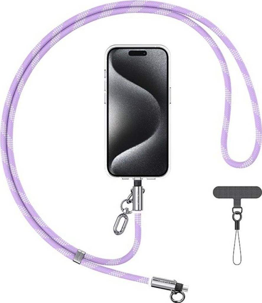 Usams USB-C-auf-Lightning-Kabel, 1,2 m, Schnellladung, Violett