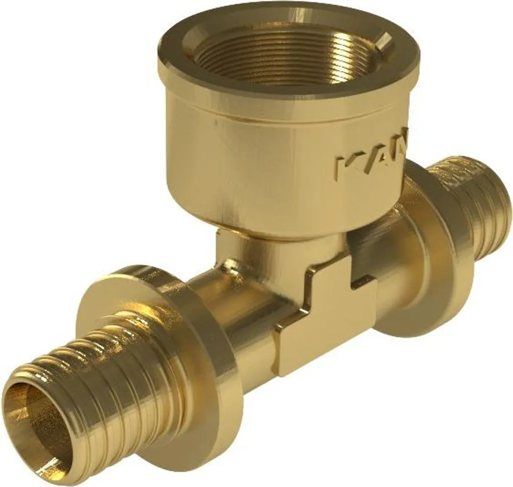 Té 25 Rp3/4" ultraLINE : raccord laiton résistant à la corrosion