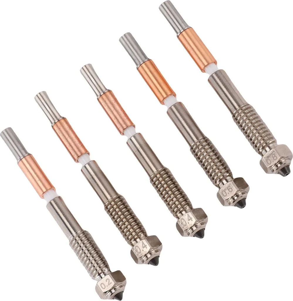 Buse d'Extrusion pour Imprimante 3D QIDI Plus4, Lot de 5 Pièces Pro - 9