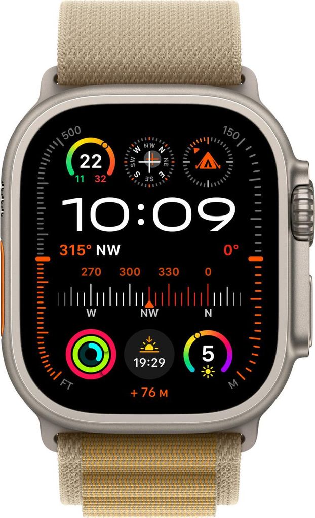 Apple Alpine Loop Apple Watch 44mm / 45mm / 46mm / 49mm Tan Small