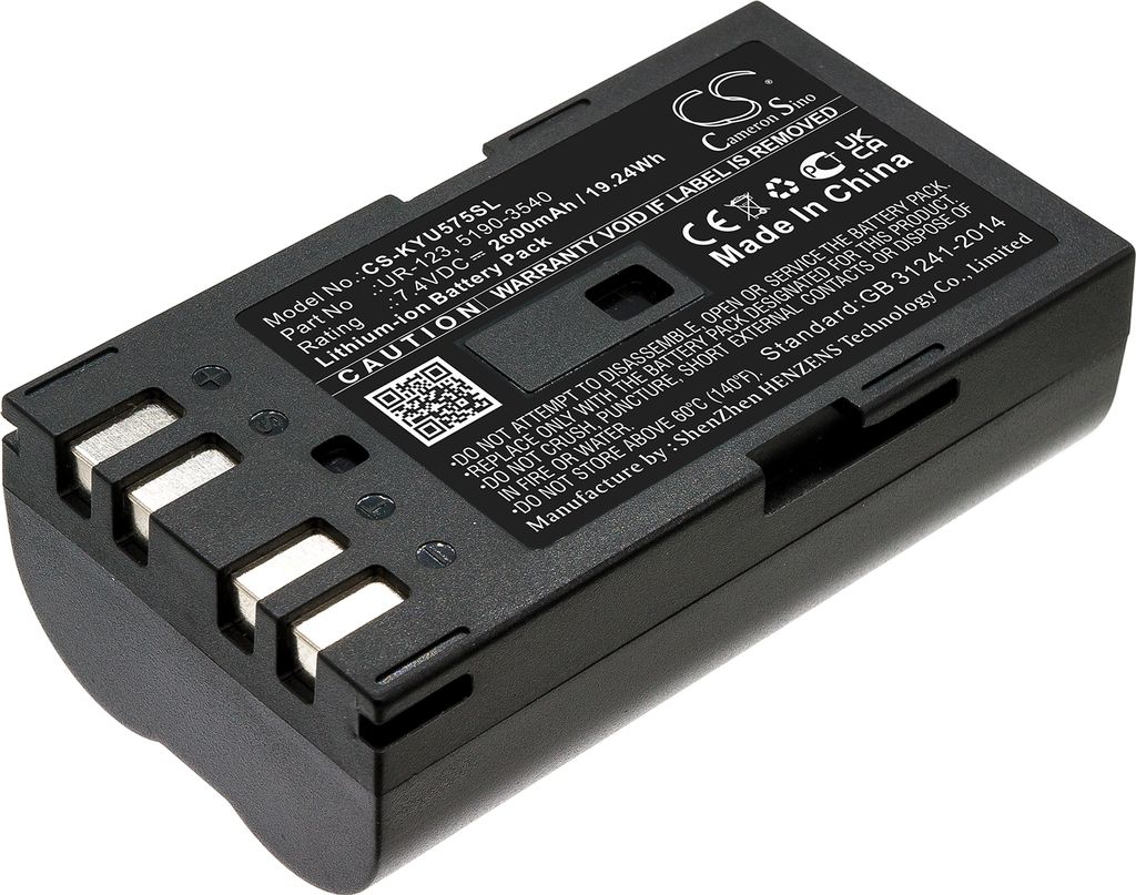 TECHTEK Akku Kompatibel mit [Keysight] U5752A, U5855, Produktbild 
