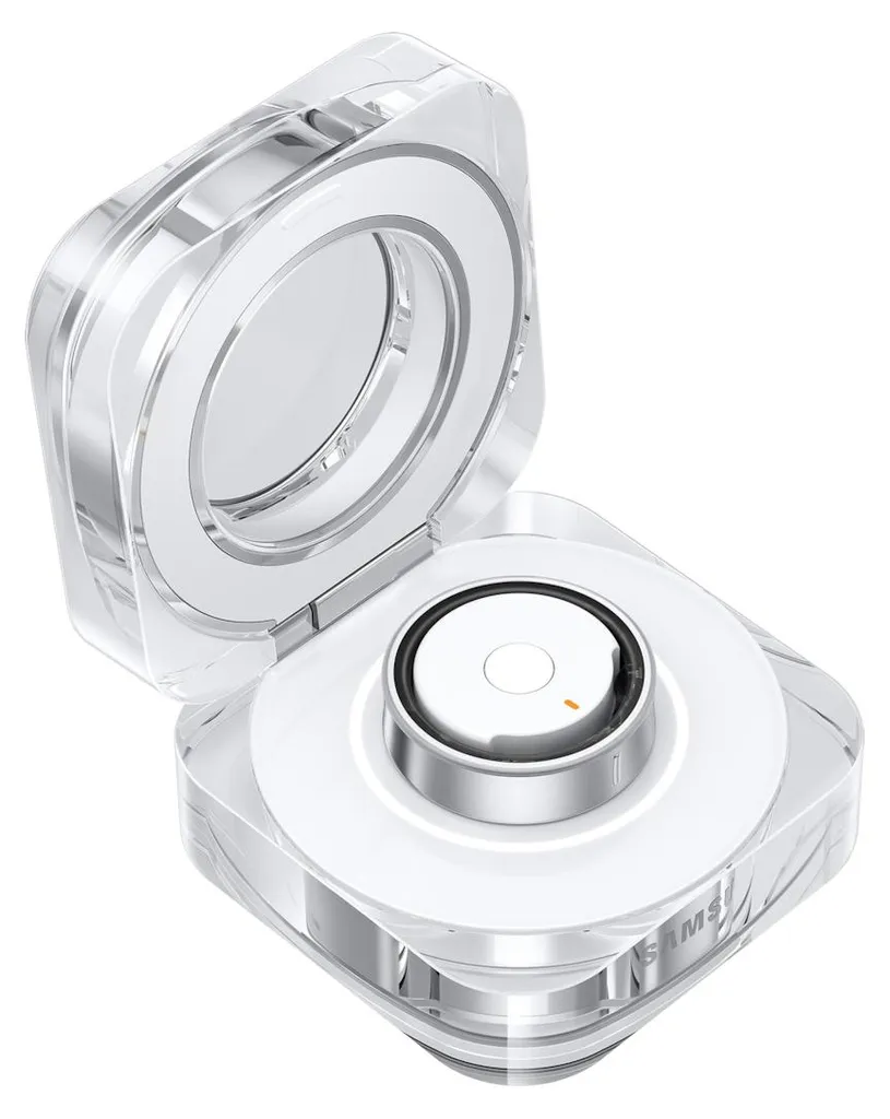 Anneau Connecté Samsung Galaxy Ring Argent en Titane Robuste Taille 13 - 12