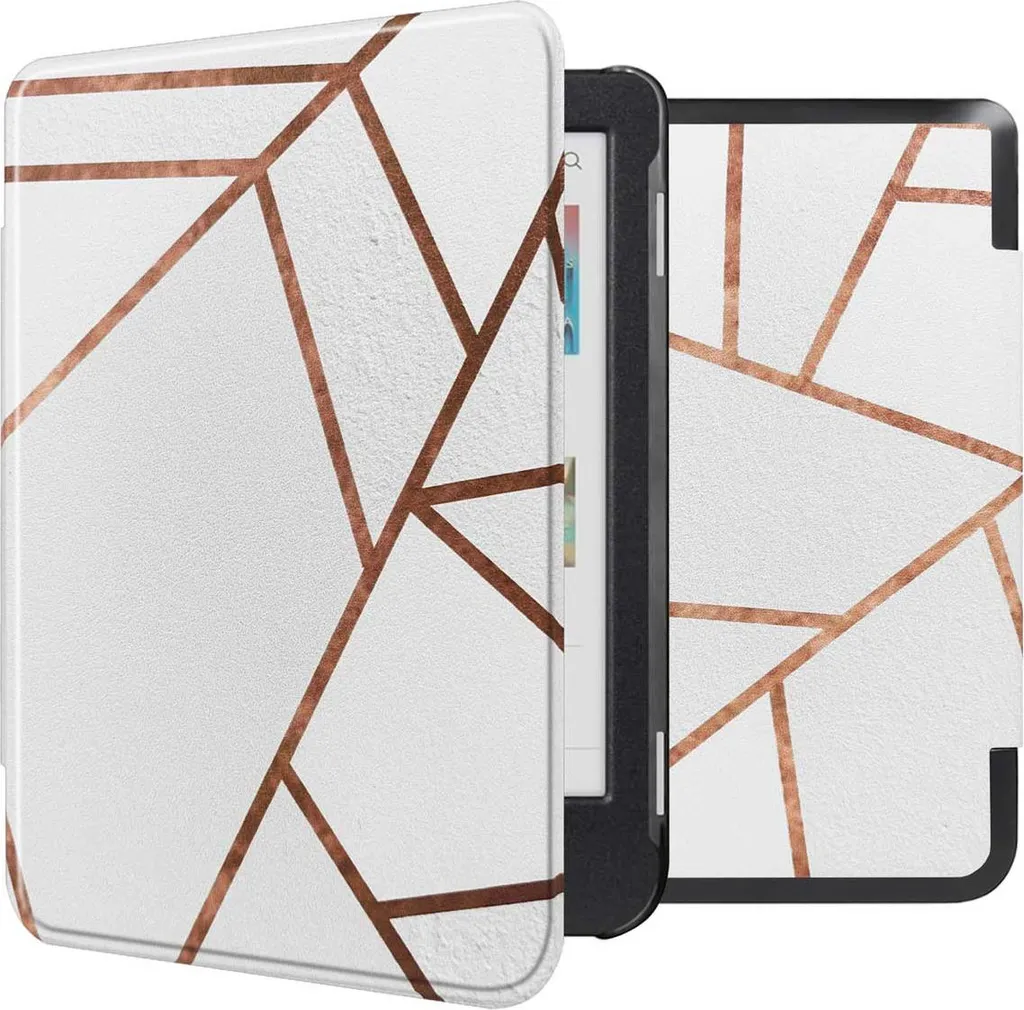 Cover imoshion Grafica Bianca per Kobo Clara Colour - Slim Sleepcover