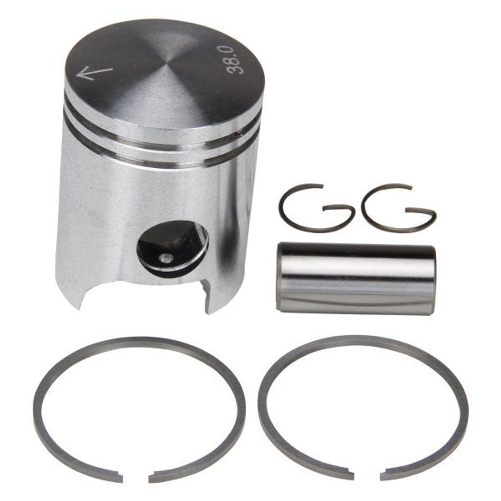Kolben Set 38mm 50ccm für Sachs 501/3 501/4 BF BKF // 50/4 Produktbild 