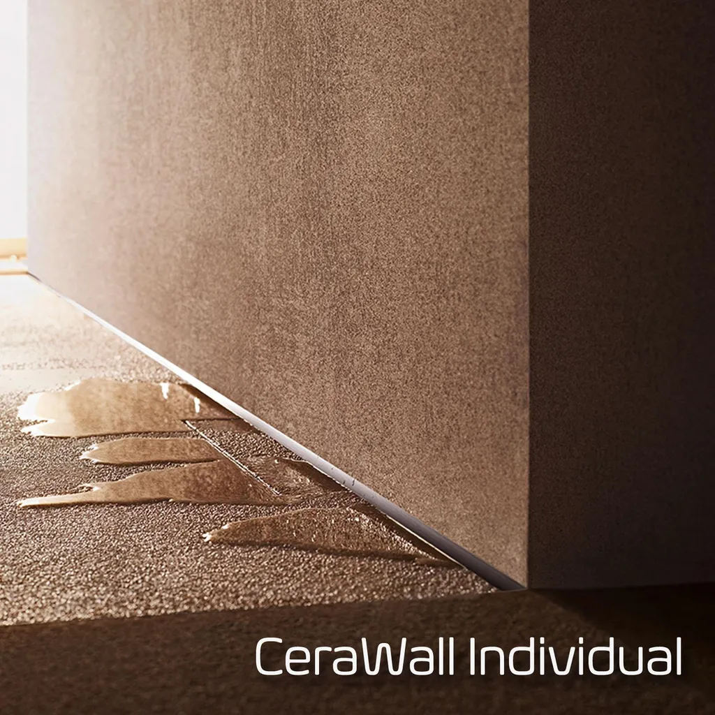 Cache-caniveau de douche CeraWall Design or rouge mat non carrelable - 3