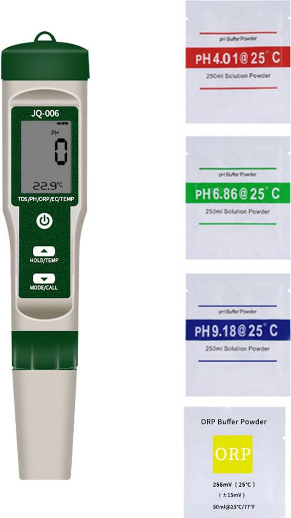 Multifunkční digitální tester kvality vody 10 v 1, Obrázek produktu 