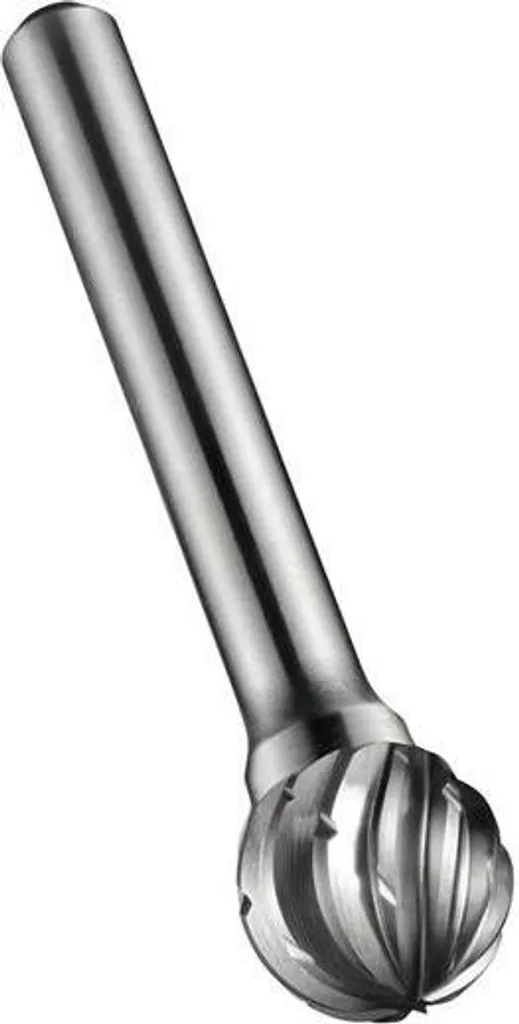 Fresa KUD Ø 6 Lunghezza testa 4,7 mm Gambo Ø 6 Dentatura in metallo duro per acciaio