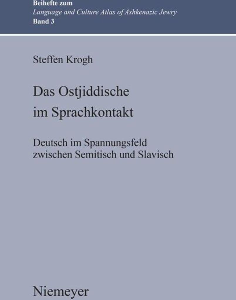 Das Ostjiddische im Sprachkontakt