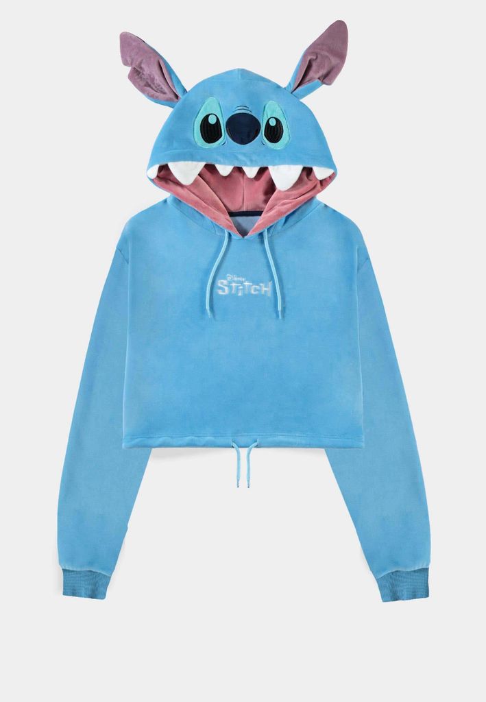 Bluza Lilo & Stitch - Stitch Novelty Cropped Hoodie Zdjęcie produktu 
