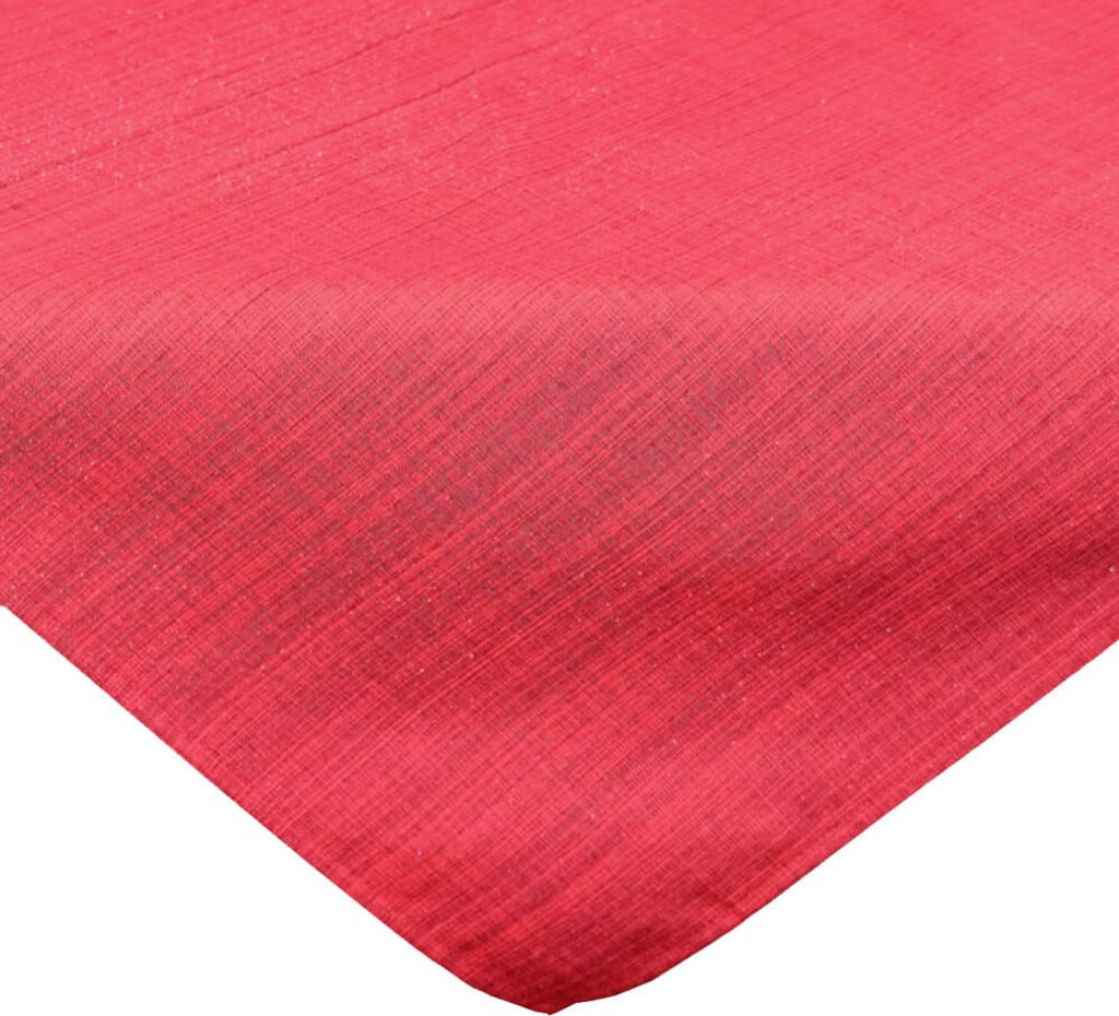Outdoor Garten-Tischdecke rot quadratisch 90x90 cm abwaschbar