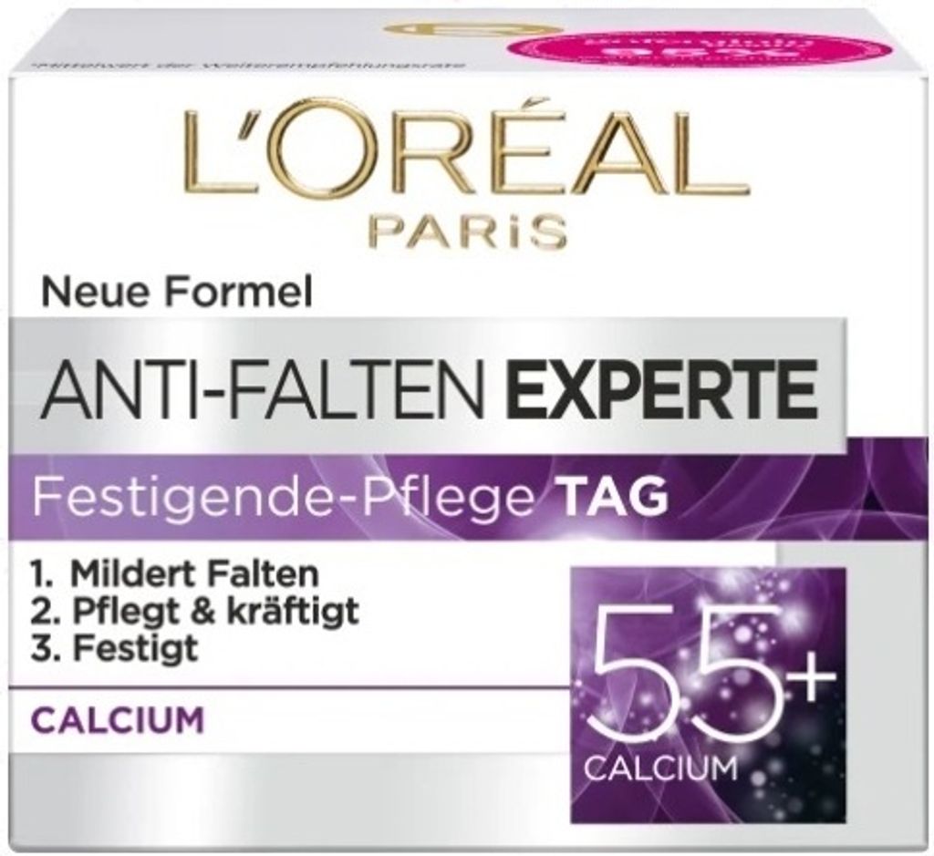 L'Oréal, Calcium Tagescreme 55+, 50ml Zdjęcie produktu 