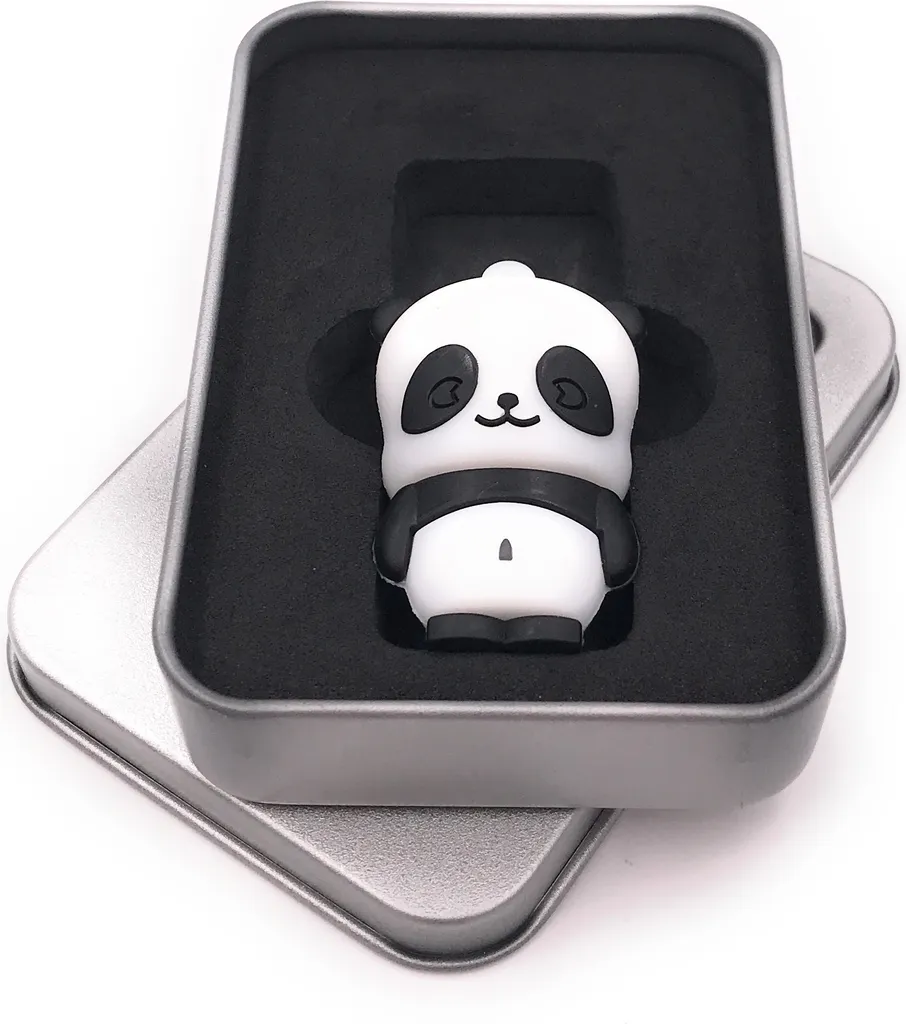 Ne Perdez Plus Votre Clé USB : Modèle Panda 64 Go 3.0 Facile à Repérer