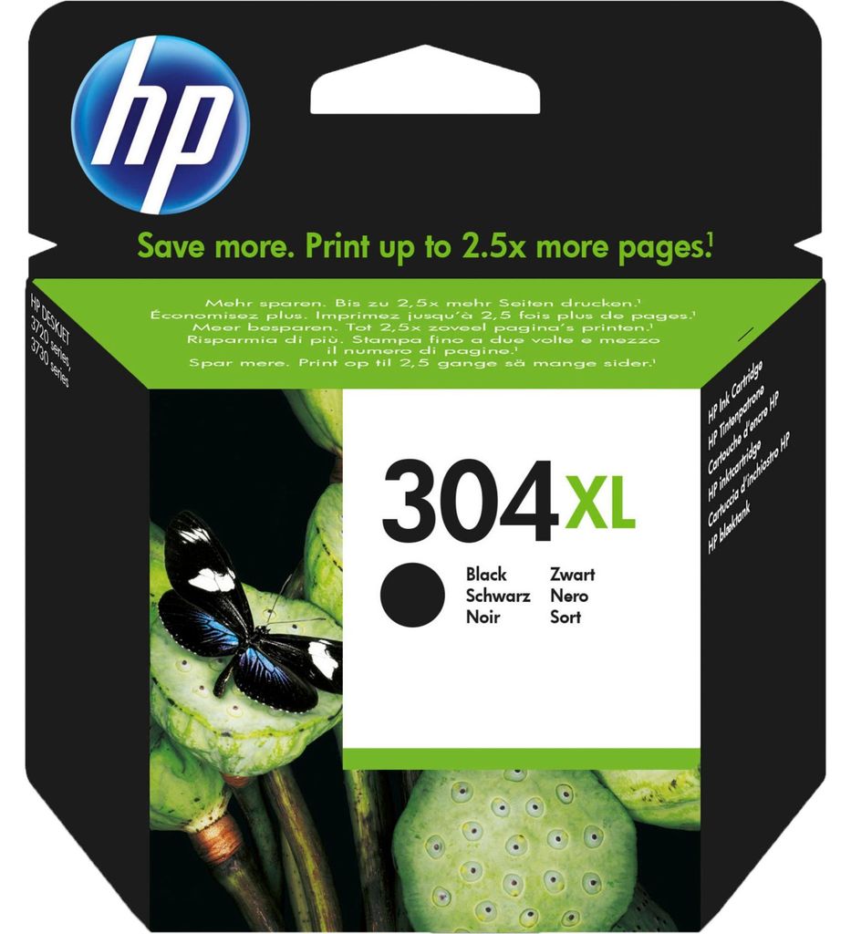 Inkoustová náplň HP 304XL černá Immagine del prodotto 