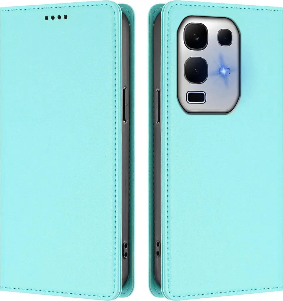 Custodia Flip In Tessuto Oxford E Pelle PU Compatibile Con Cubot