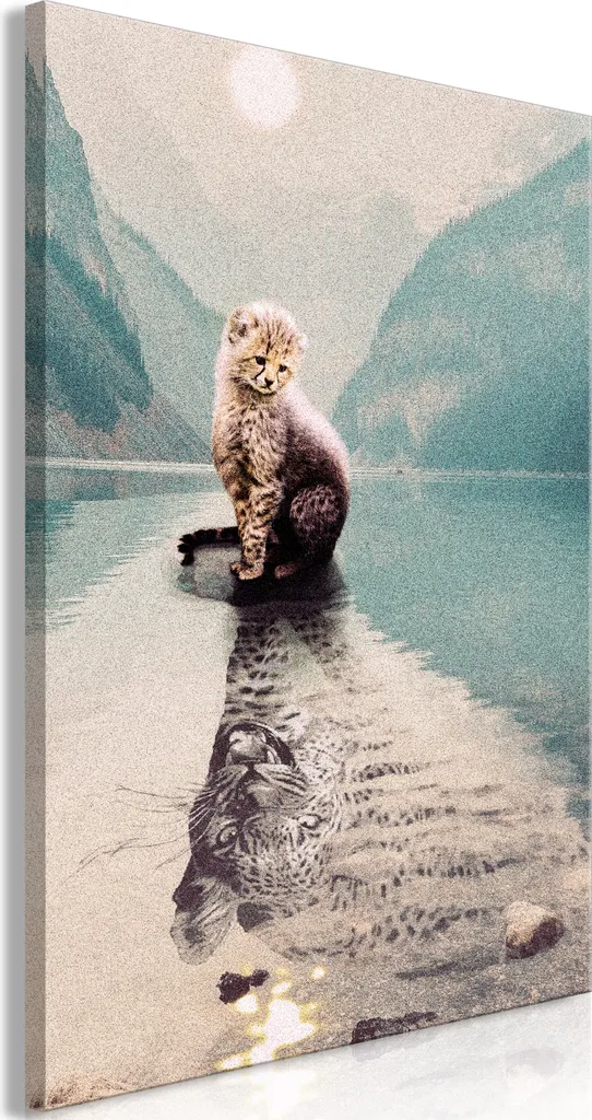 Quadro Moderno Animali Desiderio 40x60 cm - Offerta Stampa su Tela TNT