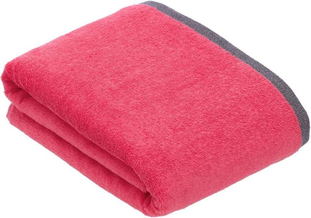 Bugatti Badtuch Prato Farbe flamingo Größe 100x150 AL