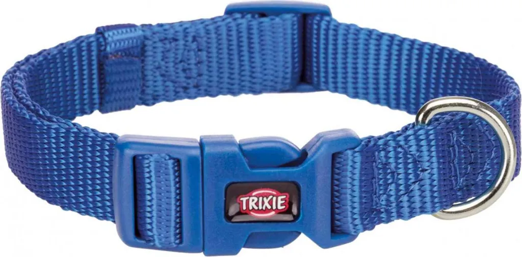 Collare Premium Blu Reale 25-40 cm | Nylon Ultra Resistente per Cani