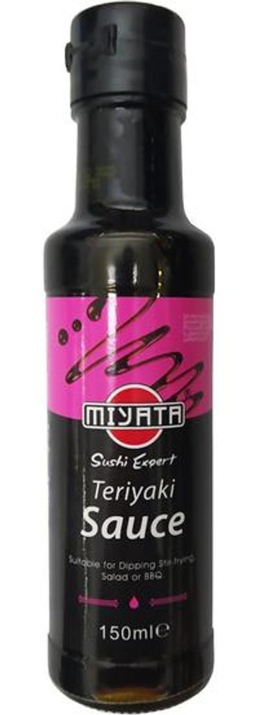 Miyata | Teriyaki-sauce - 150ml - Glutenhaltig - Asiatische Küche - 150g