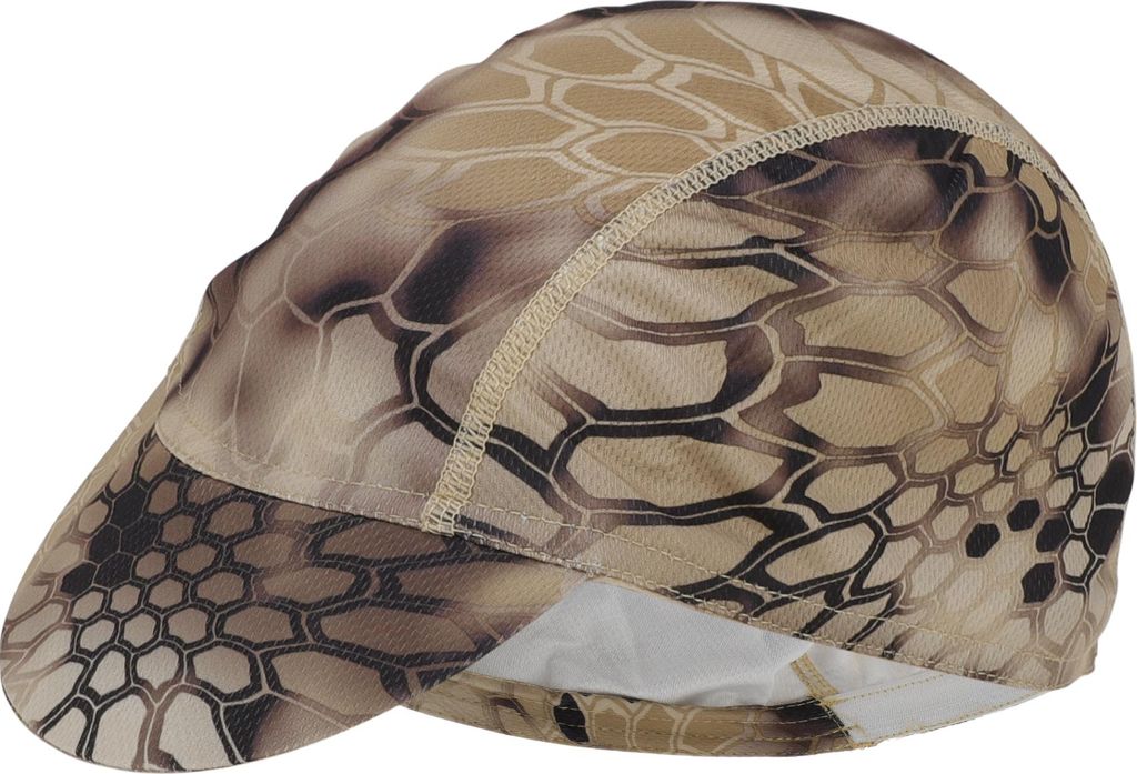 Fahrradmš¹tze Schwei?- Und Feuchtigkeitsableitend Atmungsaktiv Hartschalen-Unterzieher Wš¹sten-Baiku-Seiden-Mesh-Stoff Mehrfarbig 24x14cm 1 St...