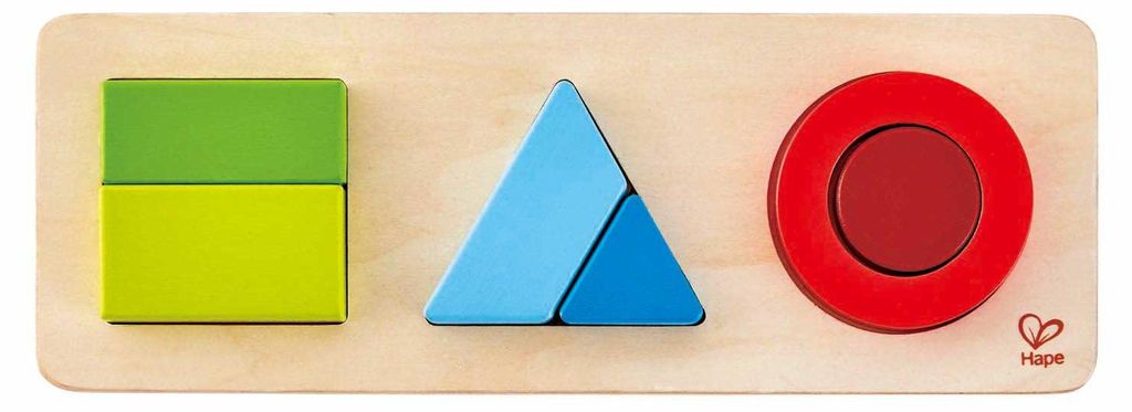Hape Geometrie-Formpuzzle – 7 Teile.