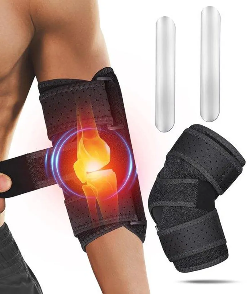 Coudière de compression orthopédique pour nerf cubital et tendinite