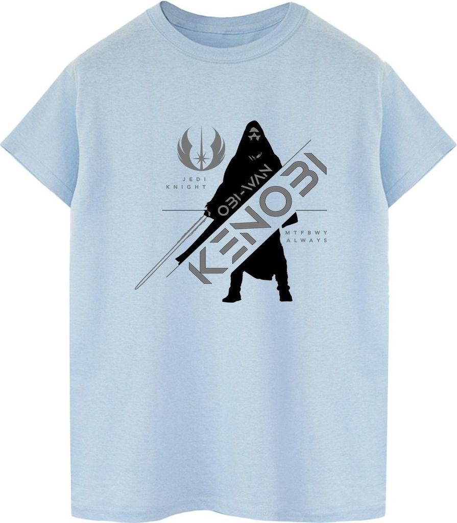 Star Wars - "Jedi Knight" T-Shirt für Damen BI15198 (XXL) (Babyblau)