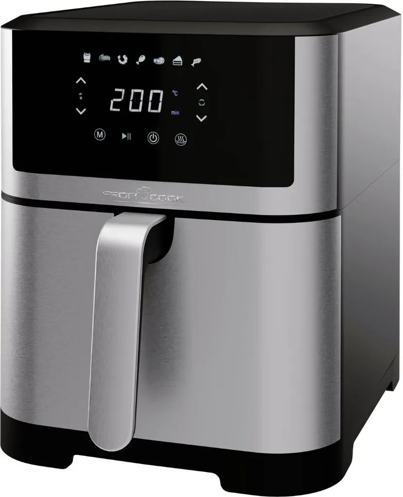 ProfiCook 501269 friteuse sans huile compacte avec écran tactile noir