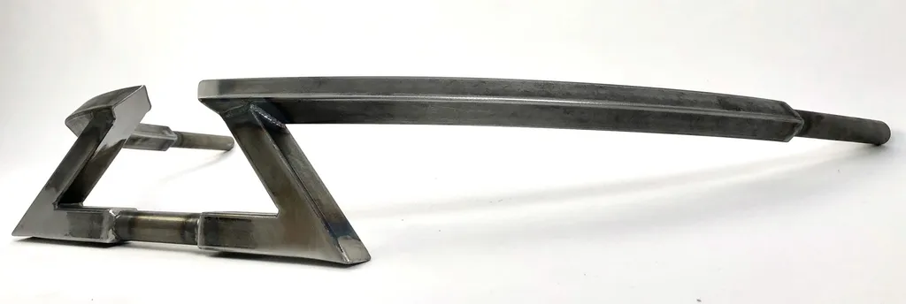 Guidon Moon Devil brut guidon custom chopper de style vintage