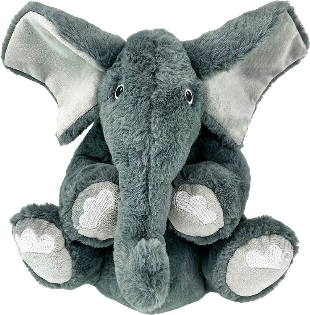 Antistress pour Chien : Peluche Kong Comfort Kiddos Jumbo Éléphant Gris