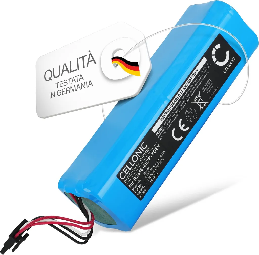 Batteria Dreame RLX73CE X40 Master 5200mAh CELLONIC Alta Qualità