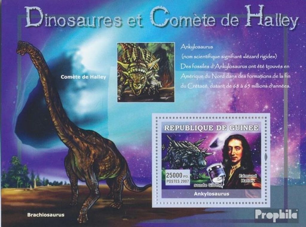 Briefmarken Guinea 2007 Mi Block 1221 (kompl. Ausgabe) Produktbild 