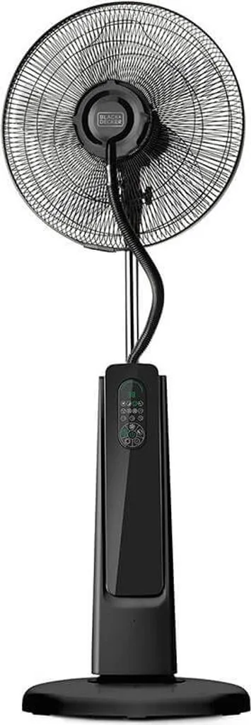 Ventilateur BLACK+DECKER BXMF75E - Brumeur sur Pied Performance Noire