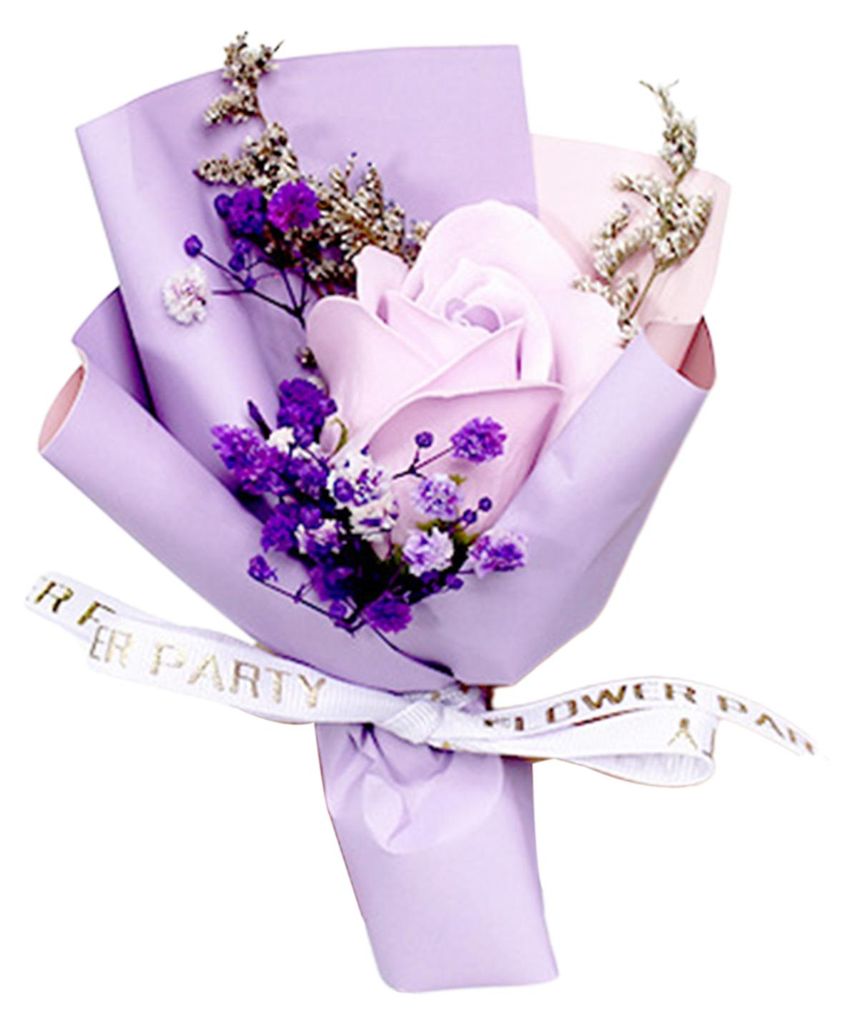 Mini-Aromatherapie-Seifenrosenstrauß, duftendes künstliches Blumenarrangement, Geschenkidee für Weihnachten, Hochzeit, Geburtstag, Valentinstag ...