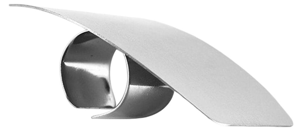 Verstellbarer Fingerschutz aus Edelstahl, wiederverwendbarer Handschutz gegen Schnittverletzungen beim Gemüseschneiden