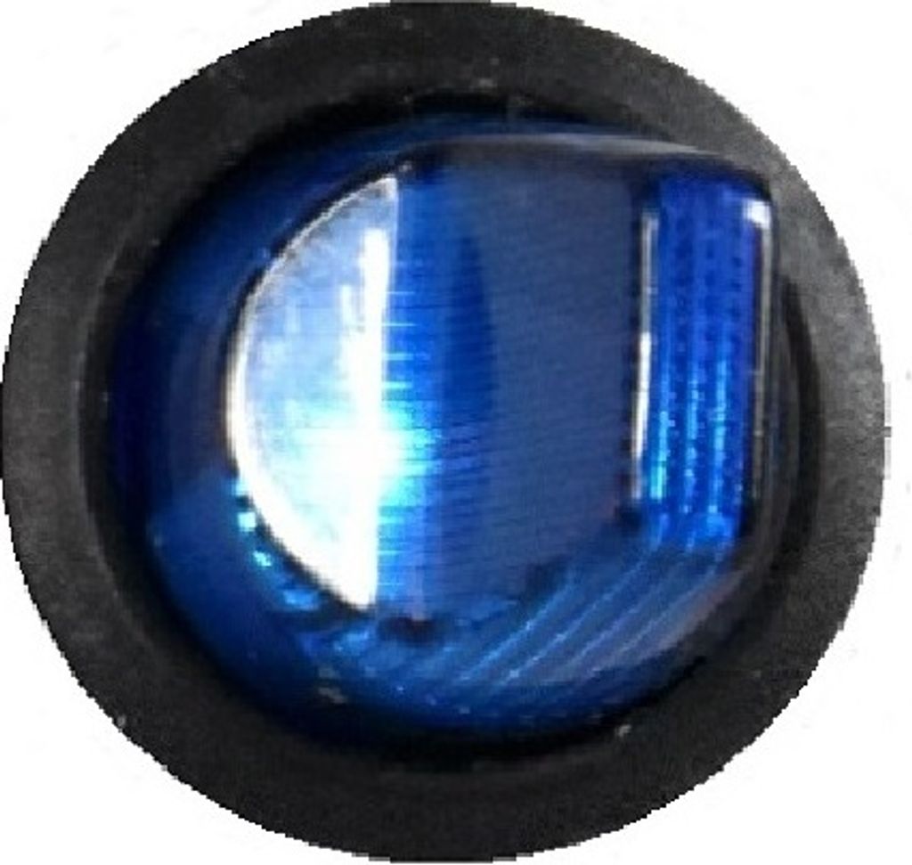 Kippschalter beleuchtet 12V Blau