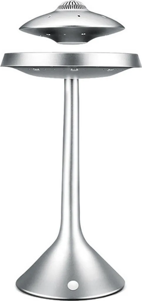 Haut-parleur flottant magnétique Bluetooth OVNI avec socle LED rotatif