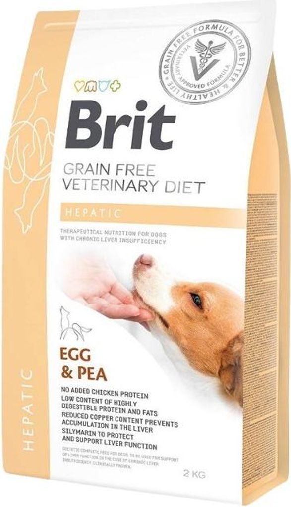 Brit GrainFree Hepatic für Hunde 2kg Produktbild 