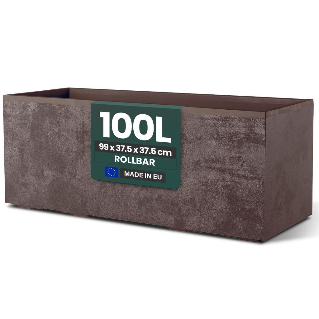 XL Pflanzkasten „Millennium“ 99x37,5x37,5 cm - 100L Volumen Produktbild 