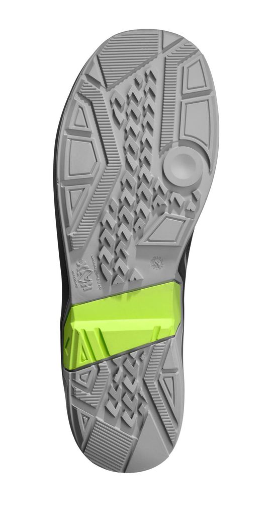 HAIX Sicherheitshalbschuh CONNEXIS grey/ citrus Safety T Ws S1 Low Gr.43 (UK9), Schutzstufe:S1, Größe:39 (UK 5,5), Farbe:grey/citrus, Weite:nv