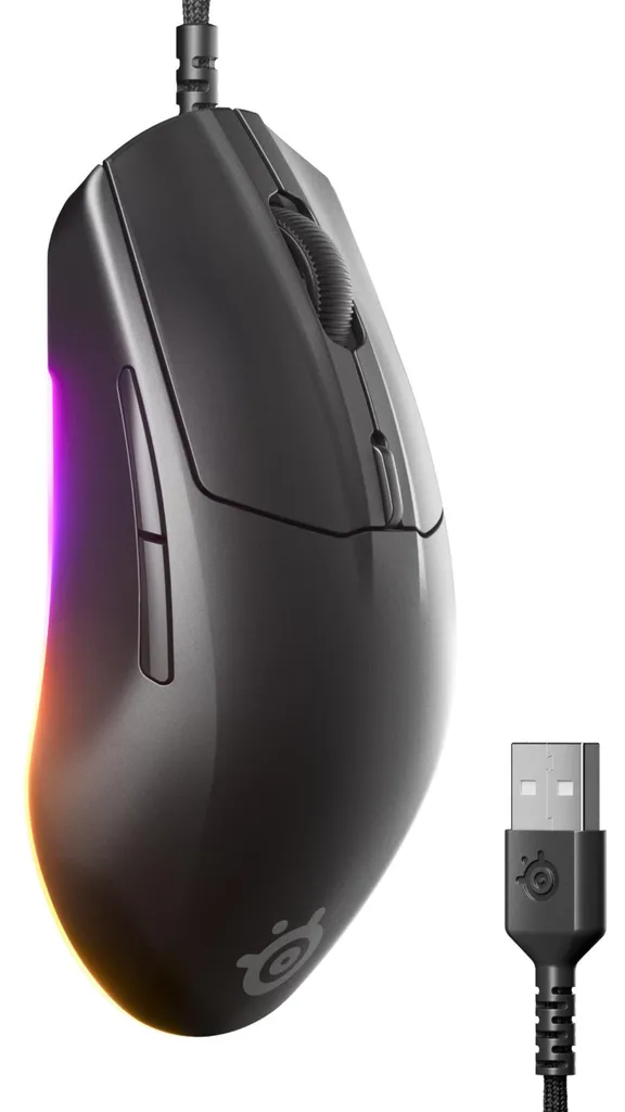 SteelSeries Rival 3 Gen 2 Souris avec Capteur TrueMove Core et RGB