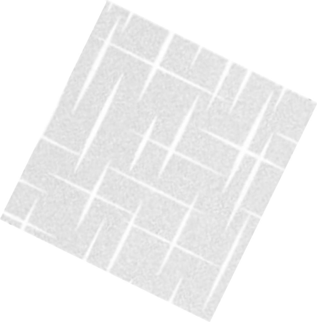 Sichtschutzfolie für Fenster, selbstklebend, statisch haftend, wärmeblockierend, mattiert, mit Kreuzmuster für Badezimmerfenster.