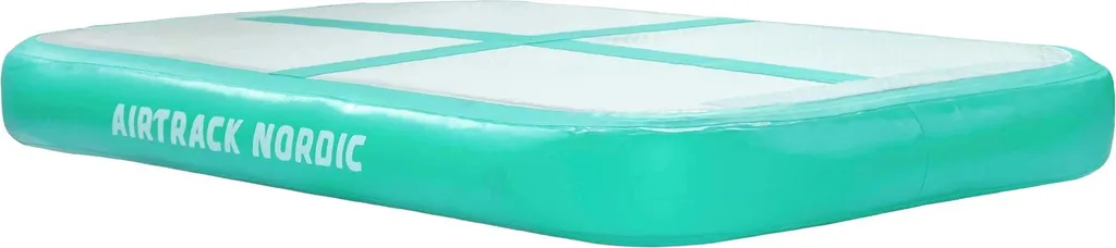AirTrack Nordic AirBoard Mint - Planche de Saut Gonflable Premium
