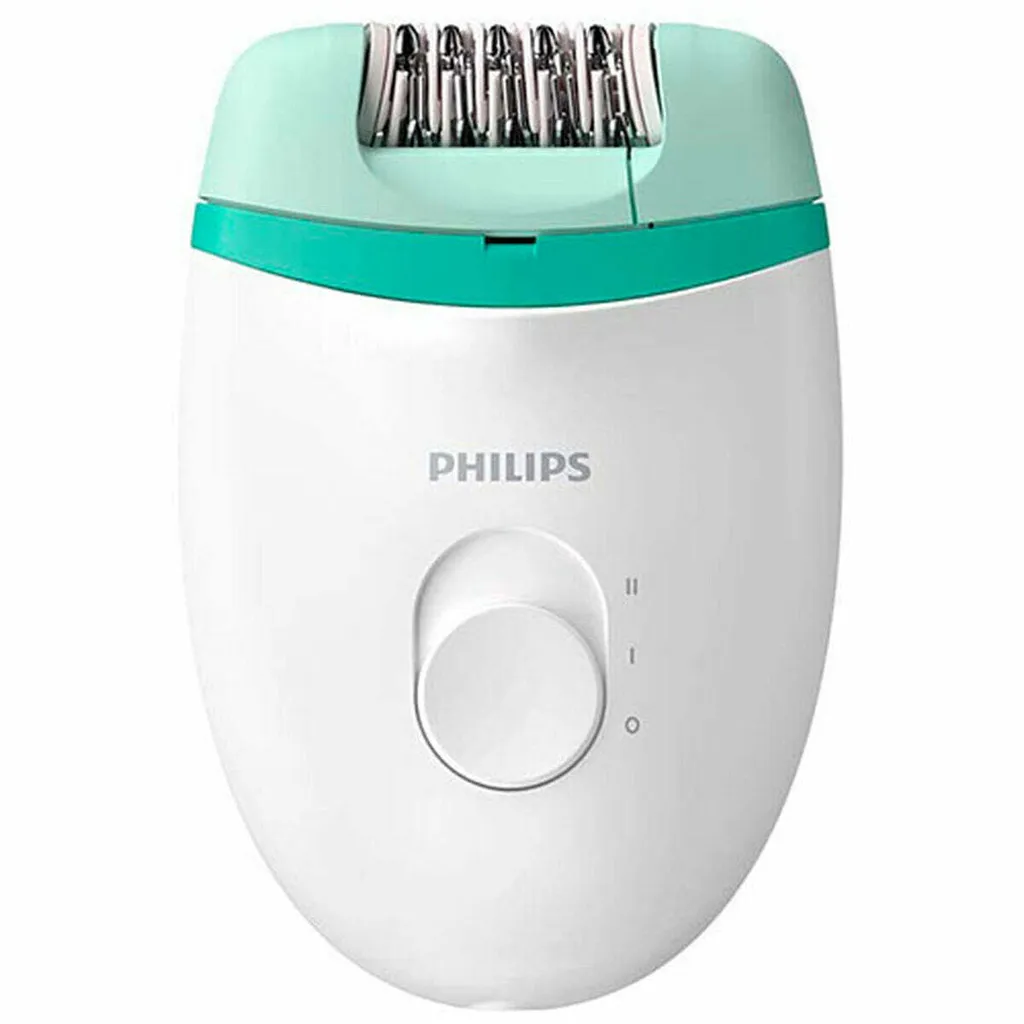 Épilateur compact Philips BRE224/00 avec 2 vitesses et tête lavable