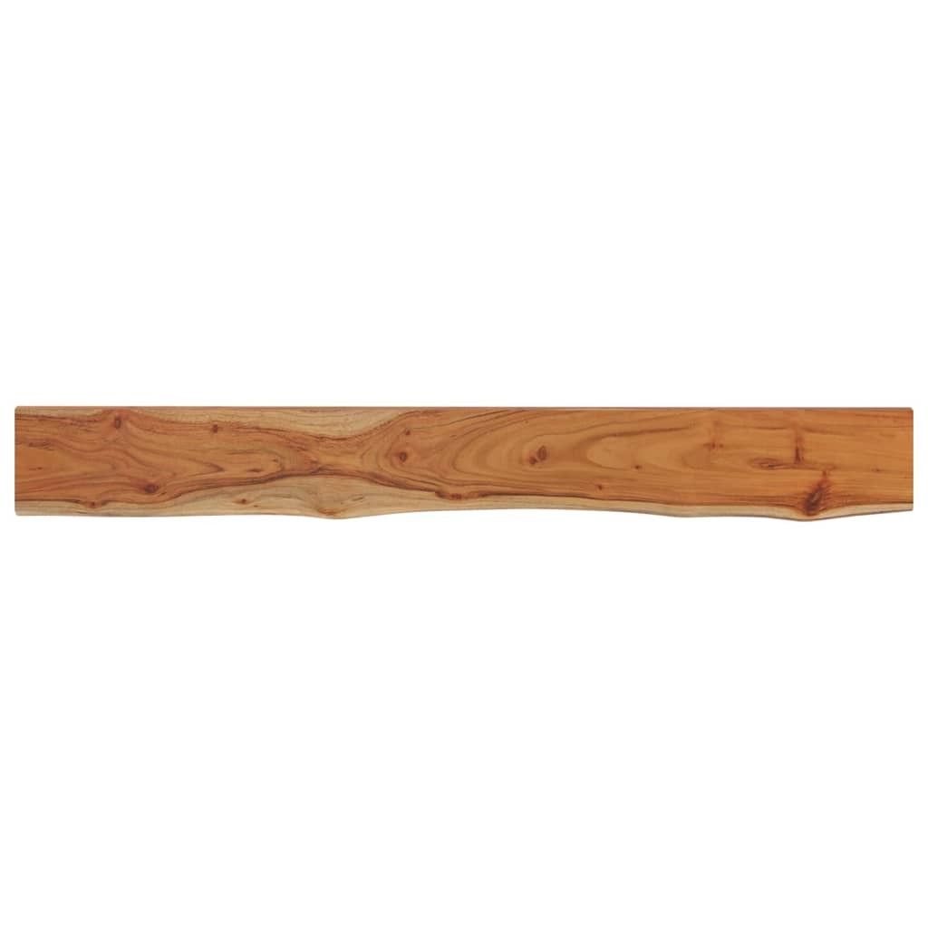 Wandregal 140x20x2,5 cm Rechteckig Massivholz Akazie Produktbild 