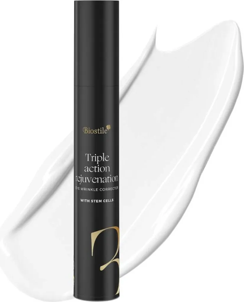Crème Contour des Yeux Anti-Âge Triple Action Effet Lissant Immédiat