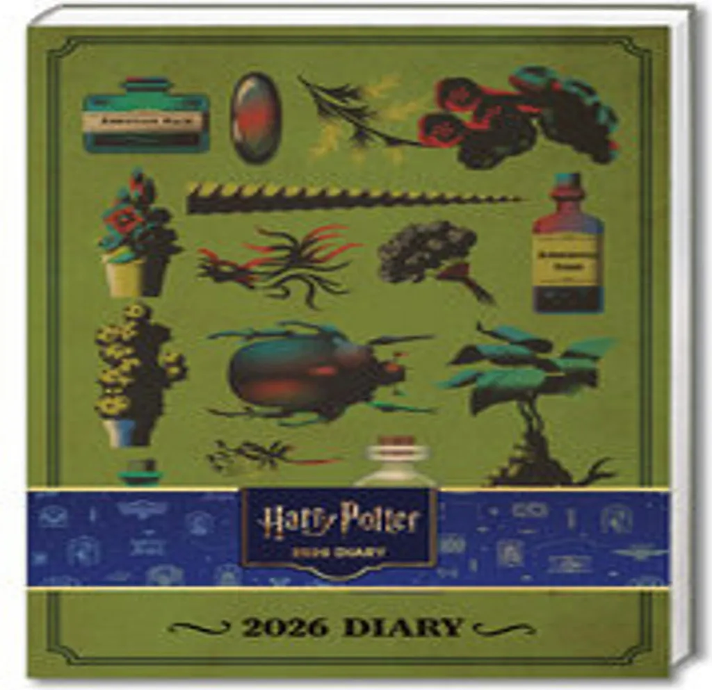 Calendrier 2026 Harry Potter format A5 avec illustrations collector saga