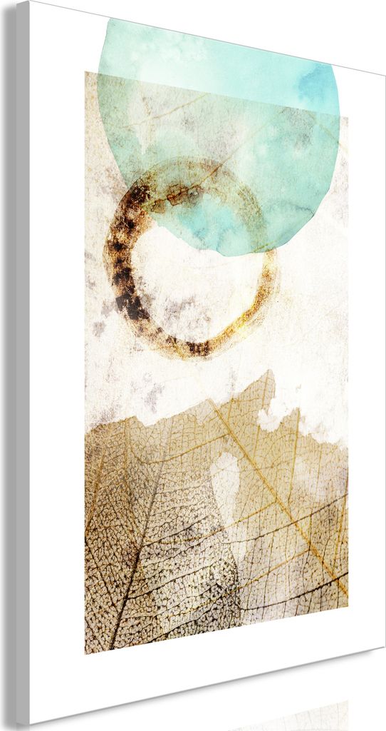 Italienischer Leinwand Leinwandbild - Fullness of Growth (1 Part) Vertical 20x30 cm Abstrakt a-A-0618-b-a